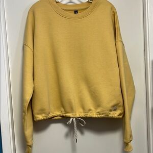 Vuori Yellow Hoodie Sweatshirt
